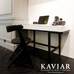 Kaviar Modern Lacquer Top and Solid Oak Leg Desk (TK103)