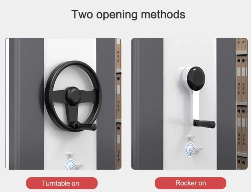 New Customized Metal Single Door Locker Steel Furniture Compact Intelligent Filing System