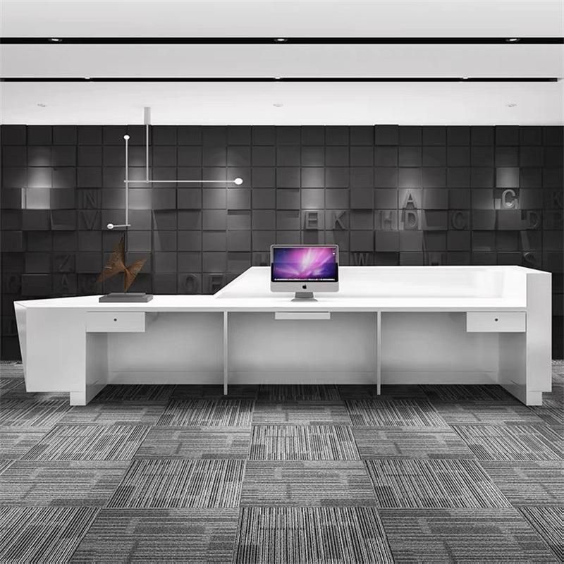 Modern Designs High Quality Office Front Counter Reception Table