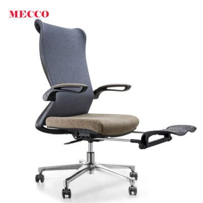 Ergonomic Mesh Comfortable Reclining Office Chair with Footrest