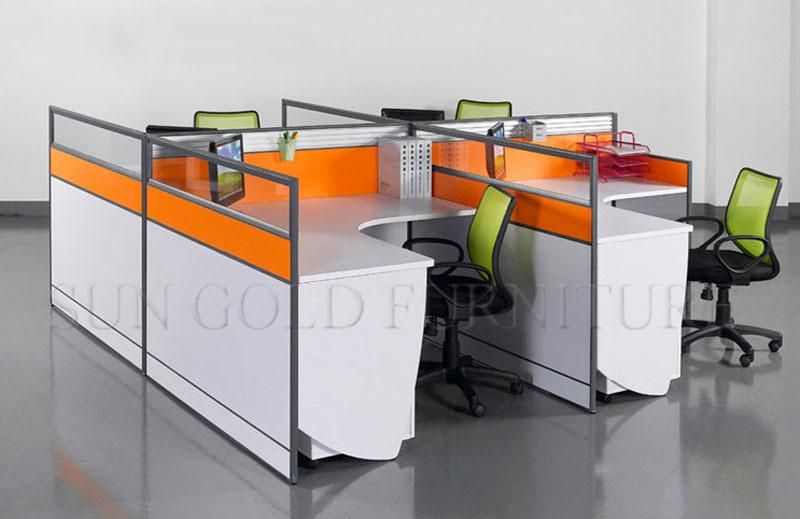 Modern Office Wholesale Furniture 4 Person Office Cubicle