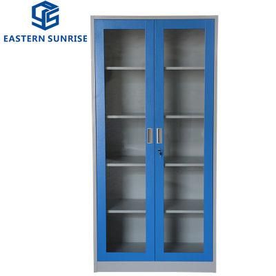 Office/Schoo/Home Furniture Metal Cabinet with Glass Door