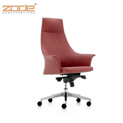 Zode Modern Home/Living Room/Office Furniture Wholesale Ergonomic Manager Chair Leather Chair