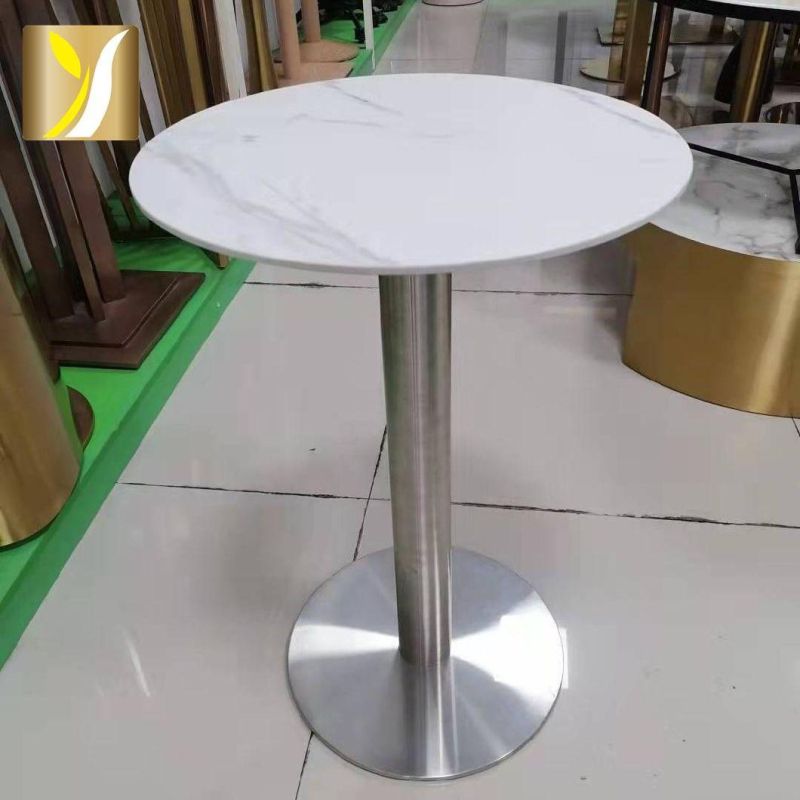 Factory Design Modern Furniture Brushed Natural Color Artificial Stone Surface Meeting Table