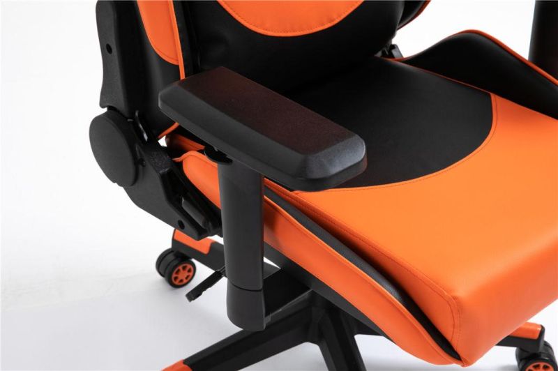 Gaming Chair Super Soft Padded Back Support 2D Armrest High Back Gaming Chair Racing