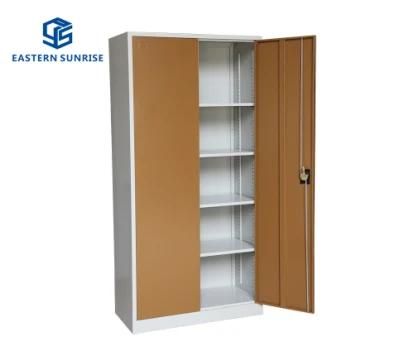 Home Office Use Cabinet with Four Adjustable Shelves