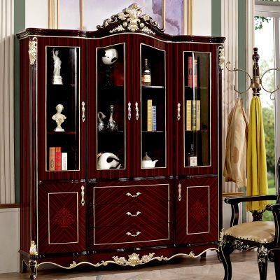 Home Office Furniture Wood Bookcase in Optional Cabinets Color