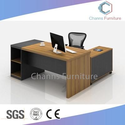 Popular Home Design Hotel Furniture Wooden Workstation Executive Table Office Desk (CAS-D41204)
