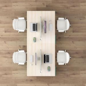 Office Furniture Modular Modern Straight Office Partition