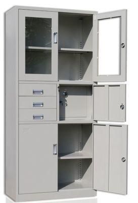 6-Door 3-Drawer Steel Metal Locker for Gym and School and Office/Shelf