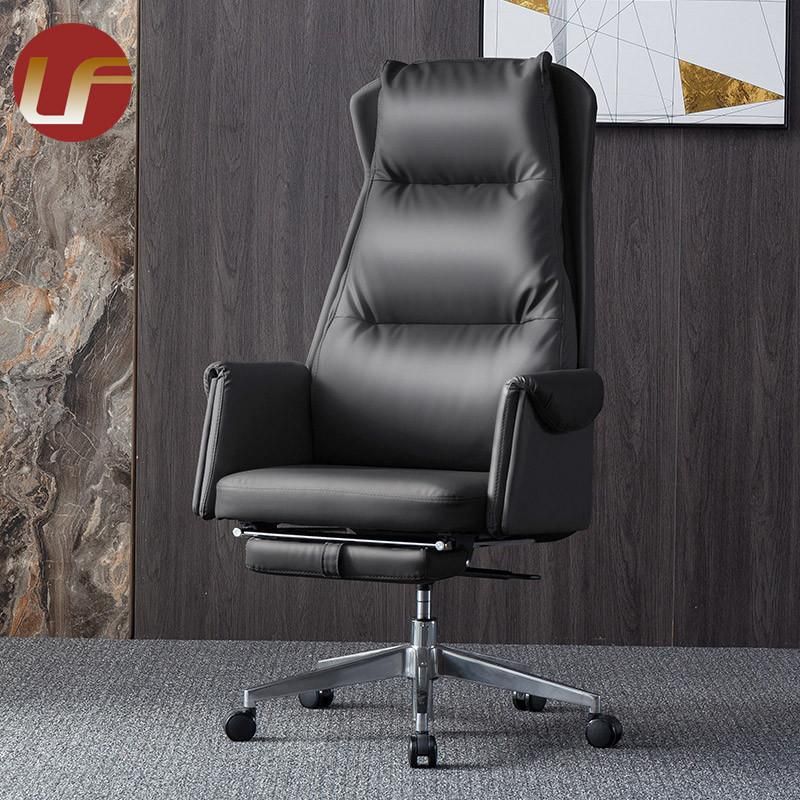Hot Sale in Market Cheapest Price OEM Produce Luxury Genuine Leather Boss Office Chair