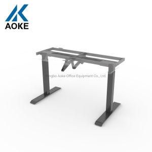 Dual Motor Office Table Electric Height Adjustable Motorized Standing Computer Desk
