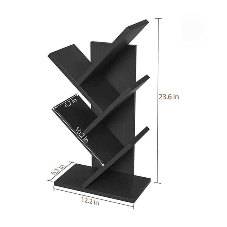 Hot Sale Designs Wooden Simple Bookcase