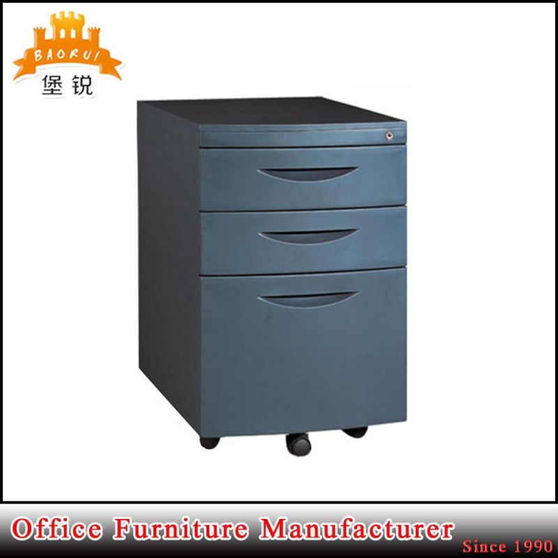 Metal 3 Drawers Vertical Mobile Cabinet