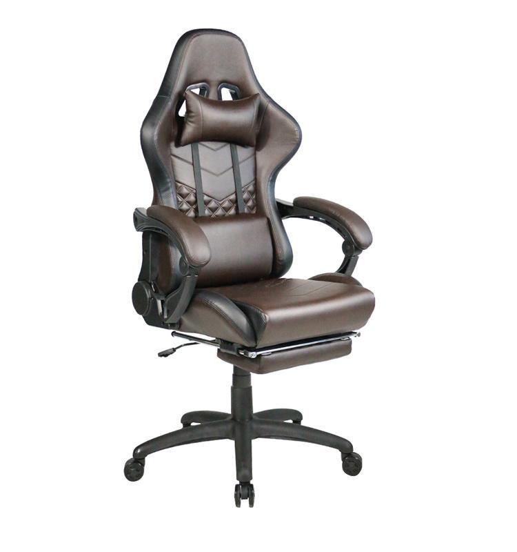 (MINIFAR) High Quality Swivel Executive Gaming Chair with Footrest