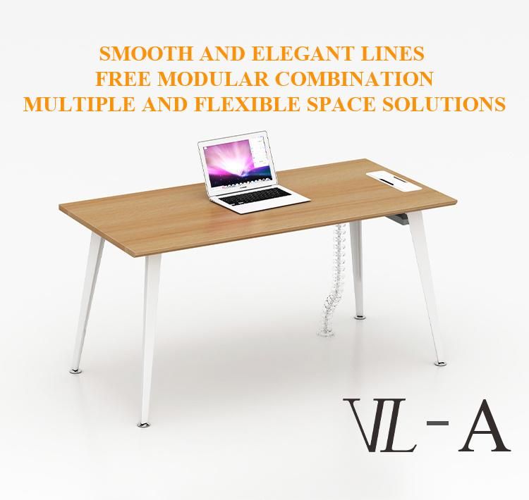 Mirror Polishing Die Casting Aluminum Legs Latest Office Table Designs