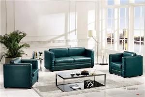 Chrome Base PU/Leather Office Knock Down Sofa F-050 1+1+3 (1+1+2+3)