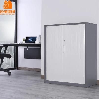 Modern Office Tambour Cabinet with Roller Shutter Door