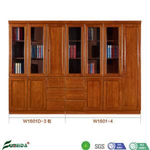 Classic China Factory Wooden Modular File Cabinet with 2/3 Glass Doors