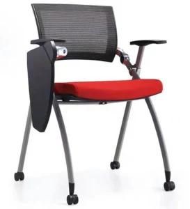 Learning Furniture Upholstered Tablet Arm Nesting Mesh Training Chair (LB2002-3)