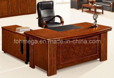 Wooden Executive Office Desk 1.6m~2.2m Optional (FOHS-A1876)