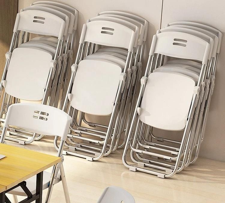 Favorable Easy Office Furniture Visitor Audience Training Plastic Outdoor Folding Chair