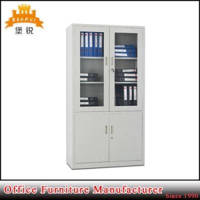 Hot Sale Glass Door Metal Furniture Laboratory Chemical Use Book Cabinets Office Steel Medical Iron Cupboard