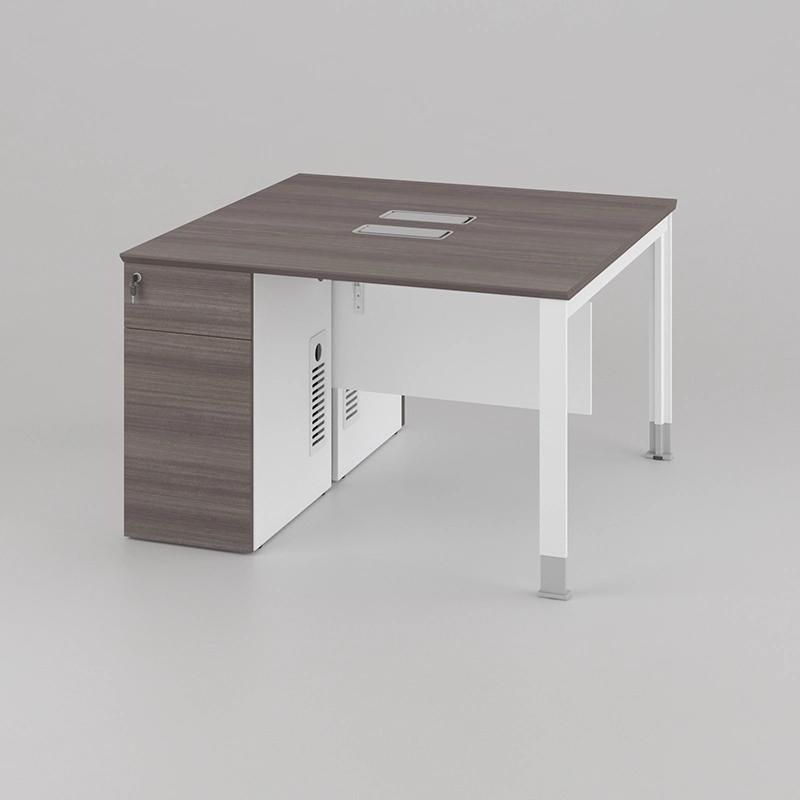 High Quality Modern Design Office Desk Furniture Two Seats Computer Desk