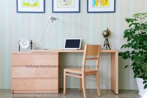 Modern Wooden Veneer Laminated Stretchable Office Desk (N703A-ST)