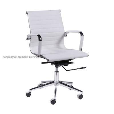 Modern Executive MID-Back Chair White