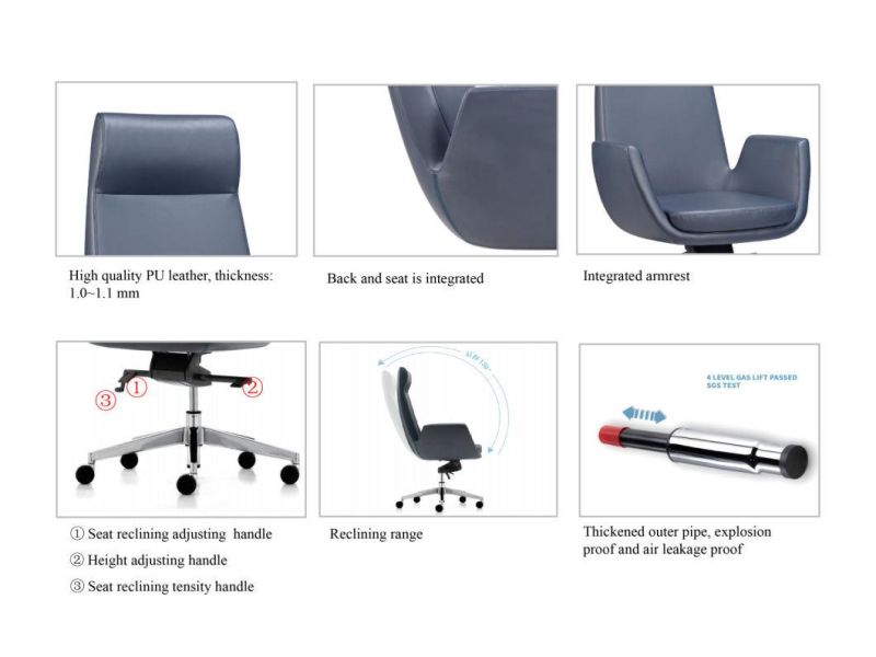 Zode Unique Design Manager Office Seat Swivel Office Computer Chair