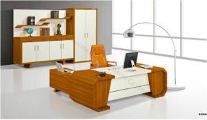L Shape Modern Wooden Furniture Executive Office Desk (BL-BX24012)