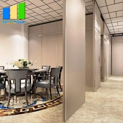 Restaurant Wall Divider Sliding Gate Folding Partition for Decoration