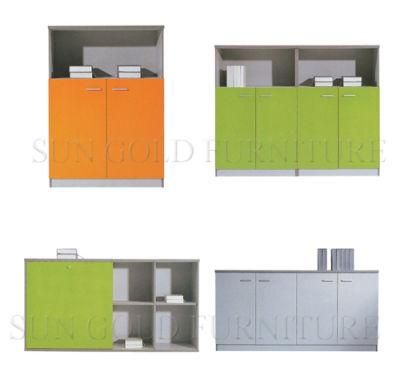 Floor Decorative Wood Bookcase/Cube Shelves/Kids Book Shelf (SZ-FC060)