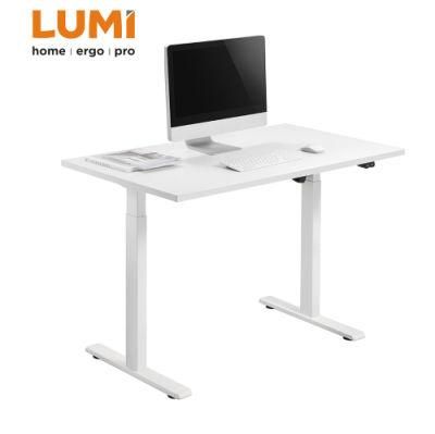 Office Compact Electric Single Motor Height Adjustable Computer Standing Desk