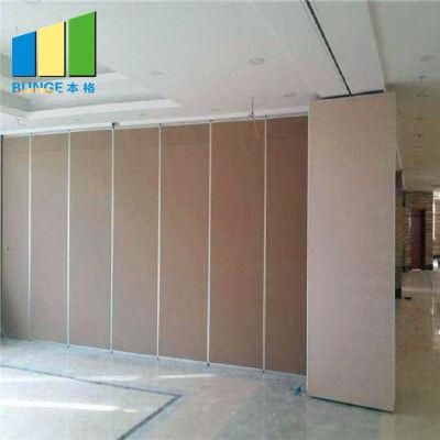 Floor to Ceiling System Sliding Aluminium Track Operable Movable Folding Acoustic Partition Walls