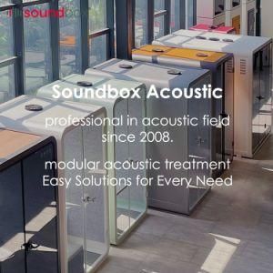 Soundproof Office Booth Nr 35dB Low Noise Sound Proof Office Pod Acoustic Cabine