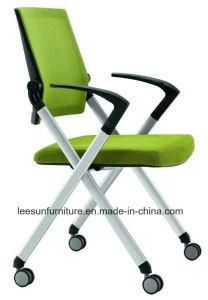 School Learning Furniture Upholstered Arm Nesting Office Mesh Training Chair (LB2006-1)