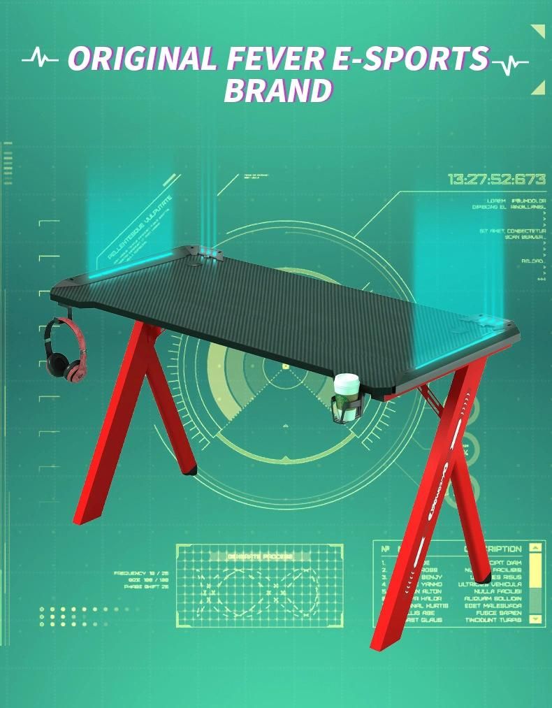 Elites Hot Selling fashion Low Price E-Sports Use Game Desk Game Table