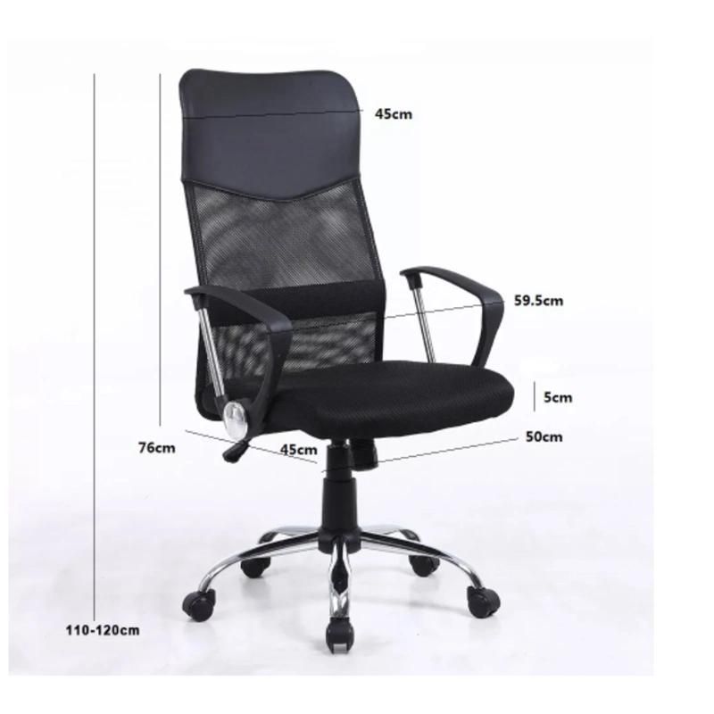 Hot Sale Modern Comfortable Mesh Chair PU Leather Headrest Swivel Chair