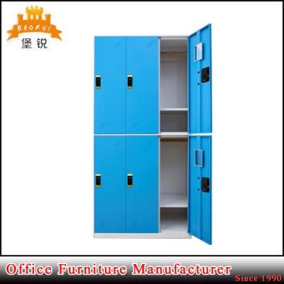 Gym Used Steel 6 Compartment Digtital Locker