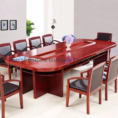 (M-CT332) Office Furniture Conference Room MDF Executive Meeting Table with 12 Seats Chairs