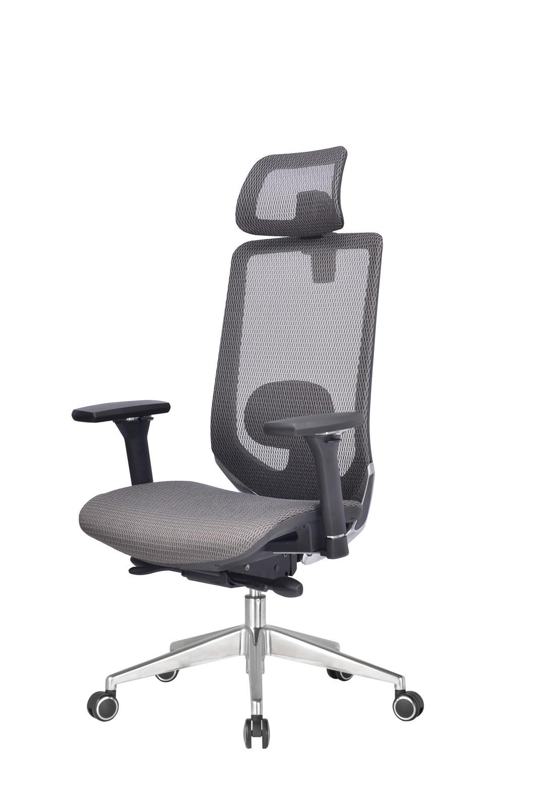 Adjustable Full Mesh High Back Ergonomic Tilting Executive Home Office Swivel Office Chair with Seat Slider