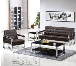 Hot Sales Popular Waiting Sofa Office Leather Sofa 8801#