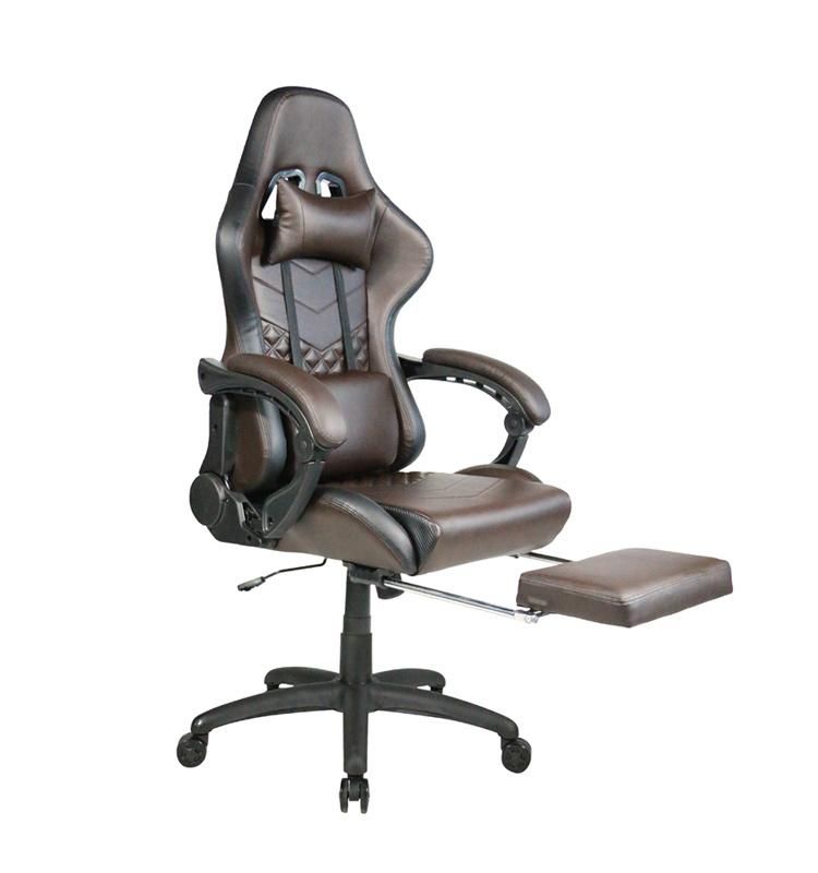 (MINIFAR) High Quality Swivel Executive Gaming Chair with Footrest