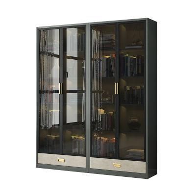 Modern Minimalist Living Room Office Bookcase