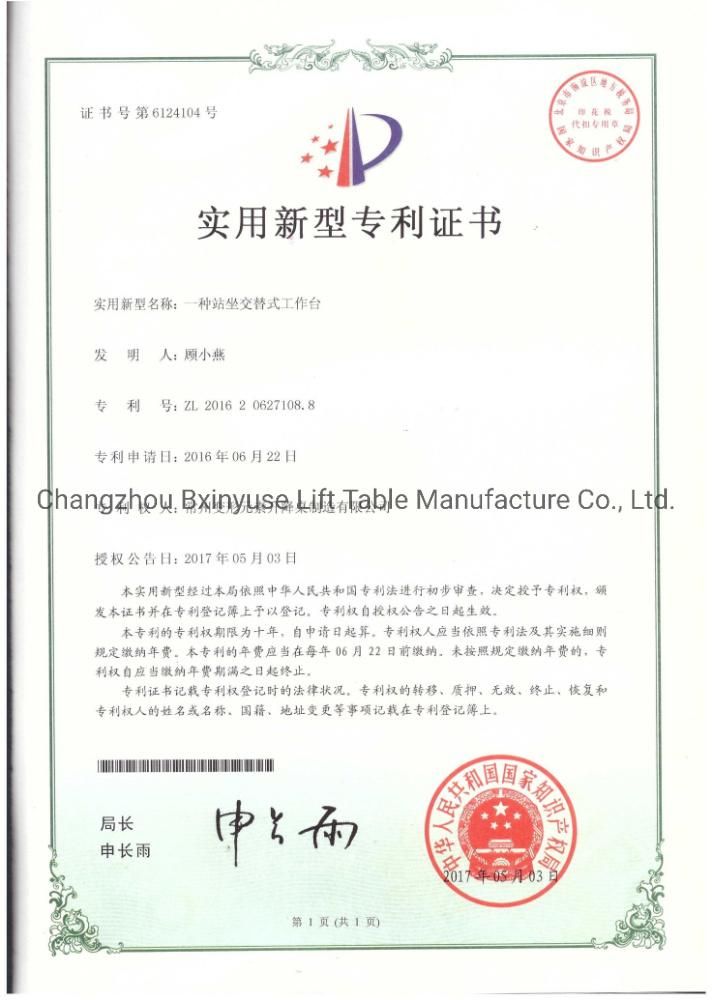 China Factory Standing Table Electric Sit Stand Desk