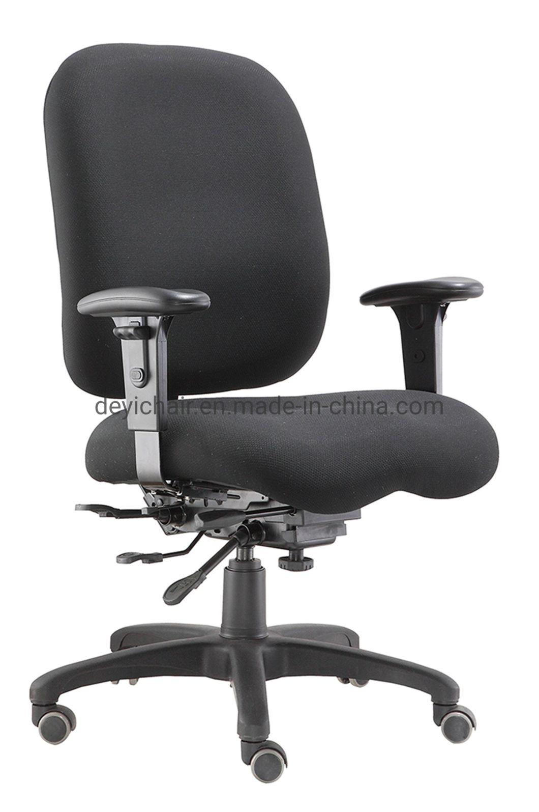 Functional Heavy Duty Machanism 350 Nylon Base Heavy Duty Black Color Fabric Big Office Chair