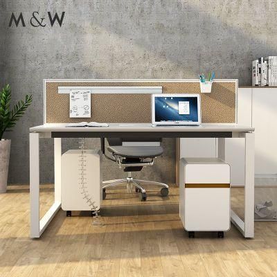 High Quality 2 Person Factory Dimensions Design Desk Table General Use Multi Furniture Sets Office Workstation