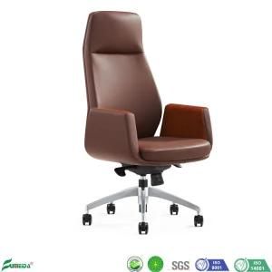 Chinese Factory Manufacturer Leather Swivel Office Executive Chairs